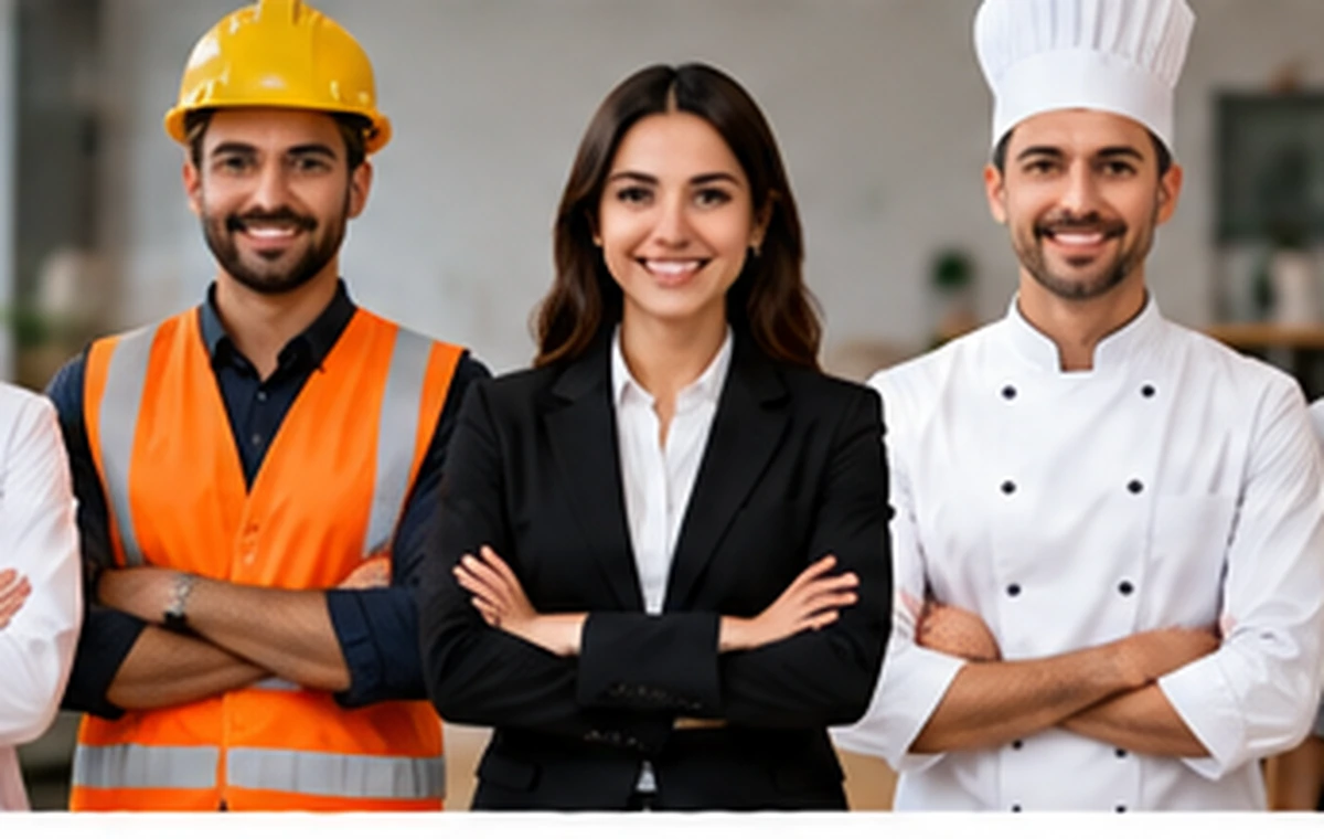 Farklı meslek grupları ve profesyonel kariyer seçenekleri